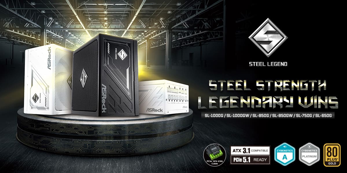 ASRock Unveils Cutting-Edge ATX 3.1 & PCIe 5.1 Power Supply Units for Ultimate Performance